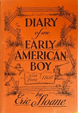 Eric Sloane Book - Diary of an Early American Boy